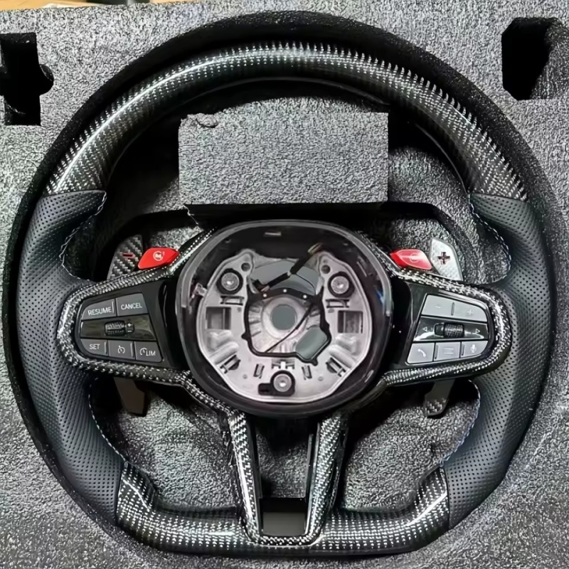 Car Steering Wheel Carbon Fibe - Tech Car Accessories review and price