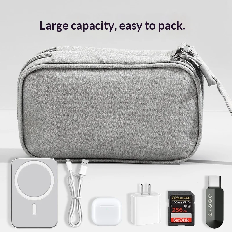Multi Layer Travel Cable Organ - Tech Accessories Case review and price