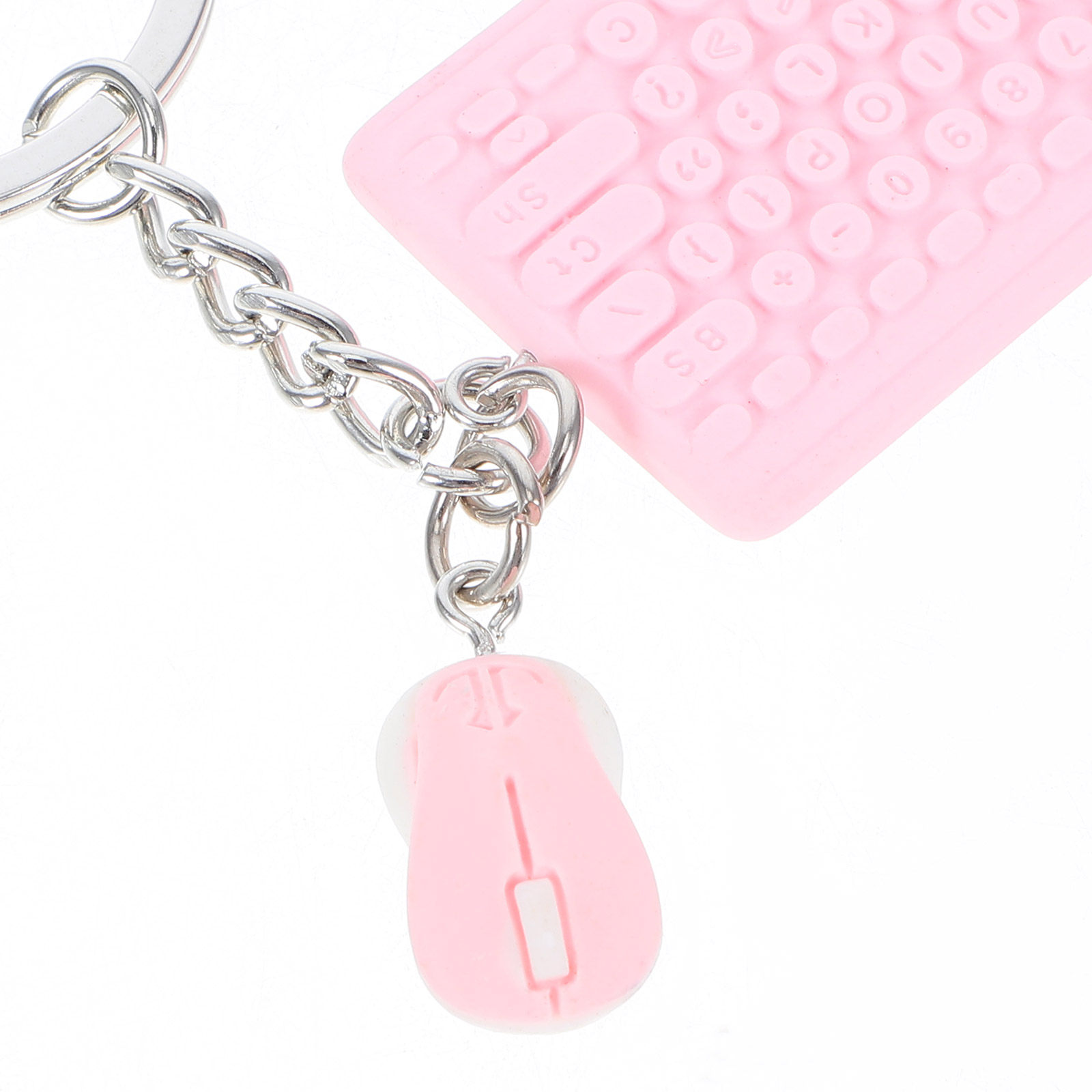 Mini Keyboard and Mouse Keycha - Kawaii Tech Accessories review and price