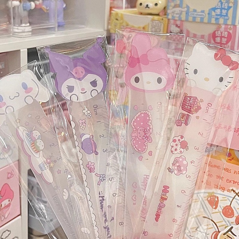 Cinnamoroll Ruler Cute Sanrio  - Kawaii Tech Accessories review and price