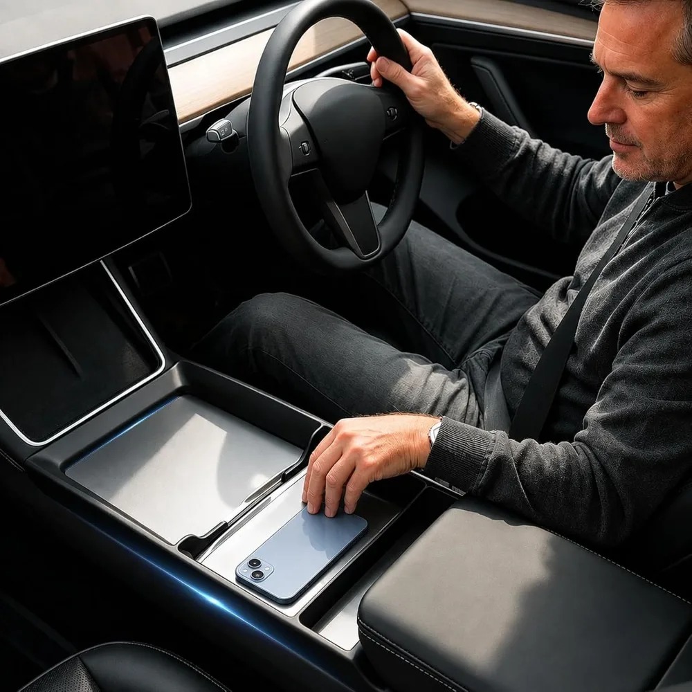 Anti Slip Center Console Stora - Tech Car Accessories review and price