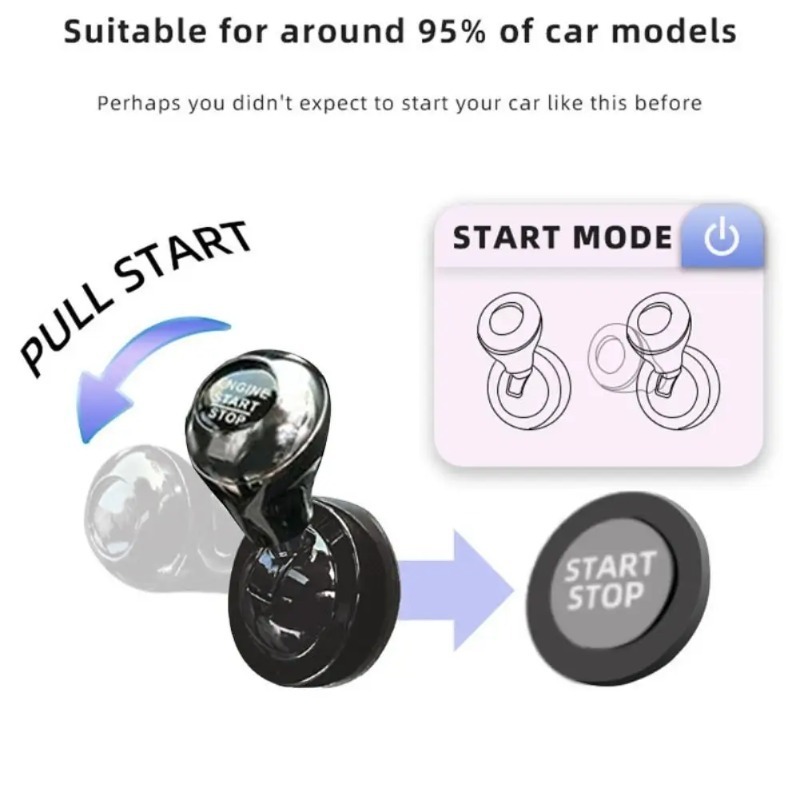 Car One-Touch Start Button wit - Tech Car Accessories review and price