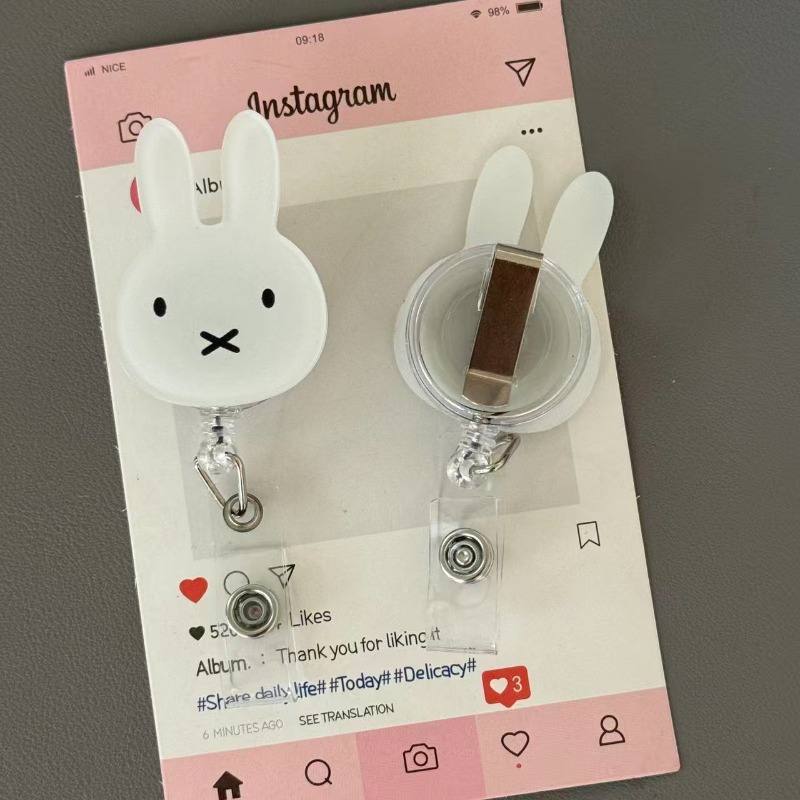 Kawaii Miffy ID Badge Holder w - Kawaii Tech Accessories review and price